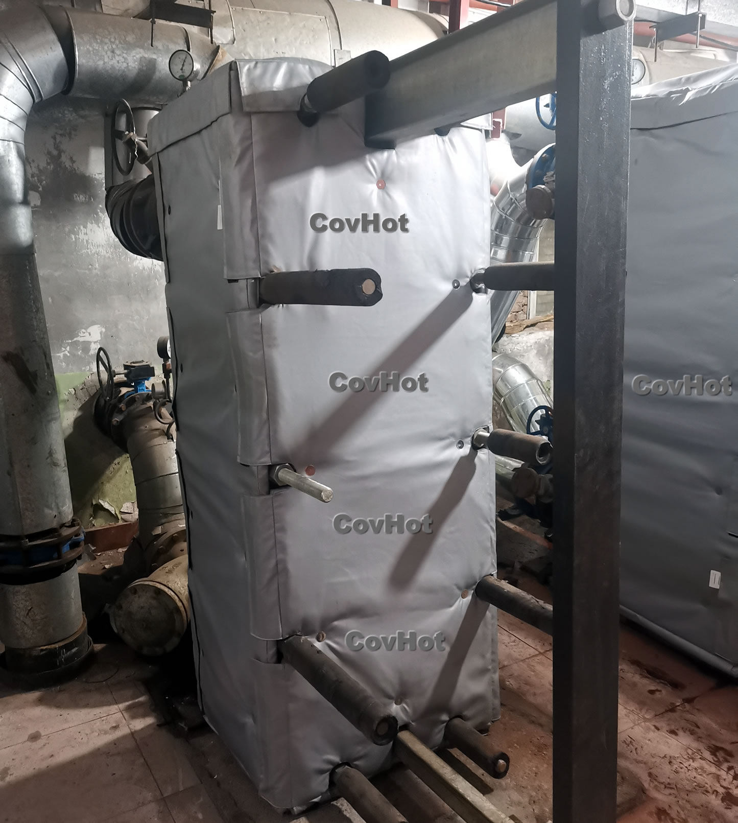 可拆卸板式<a href=http://m.gzxsjob.com/e/tags/?tagname=%E6%8D%A2%E7%83%AD%E5%99%A8%E4%BF%9D%E6%B8%A9 target=_blank class=infotextkey>換熱器保溫</a>套