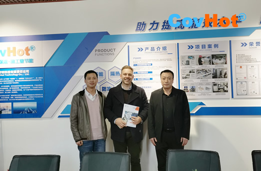 科好特公司迎接俄羅斯客戶參觀考察，洽談合作