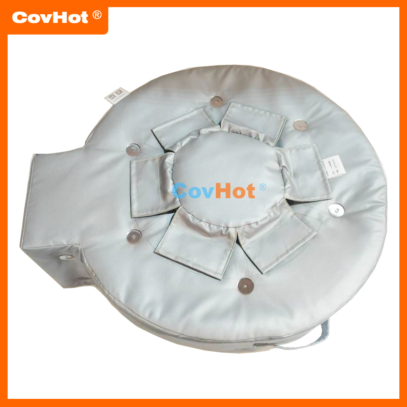 食品糧油企業(yè)人孔視鏡保溫衣，可拆卸方便觀察，耐高溫防腐