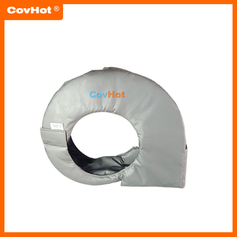 工業(yè)風(fēng)機(jī)可拆卸式保溫衣，耐高溫防火耐酸堿