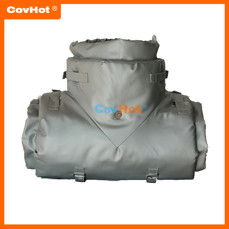 柔性可拆卸蒸汽截止閥門保溫套，科好特品牌，節(jié)能降耗